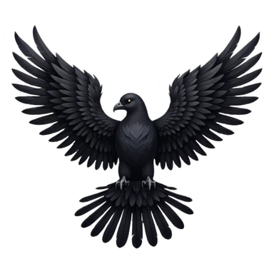 I would like to create unique wings I can use in my poem titles for the Archangels: Lucifer, Michael, Gabriel, Raphael, and Uriel. Please only include the WINGS. sticker