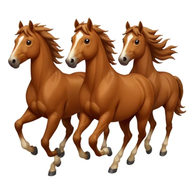 cavalos sticker
