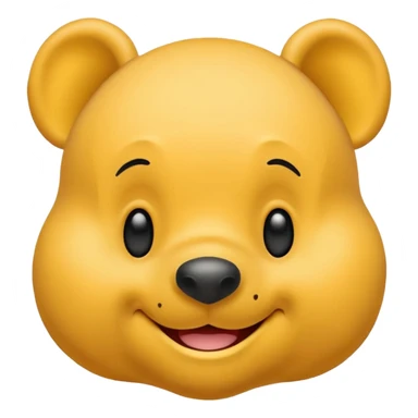 Make a Winnie the pooh emoji sticker