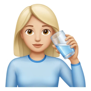 drinking water sticker