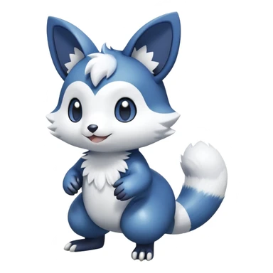 Shiny Furret-Meowstic-Oshawott-Hybrid (Full body) sticker