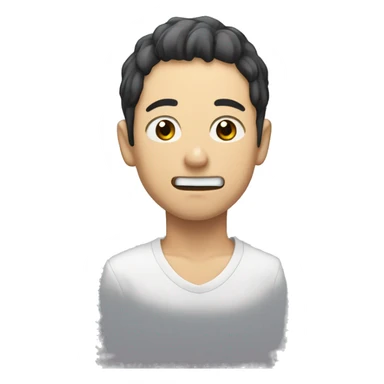 daisuke from mouthwashing sticker