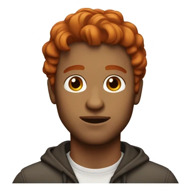 30 years old, male, red hair sticker