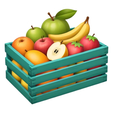 a fruit box sticker
