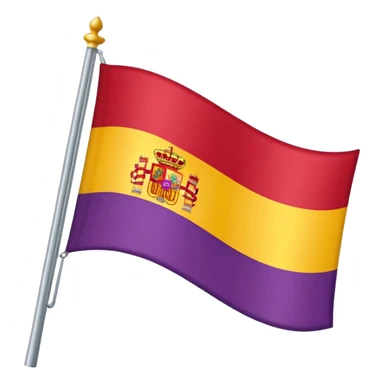 Bandera republicana española sticker