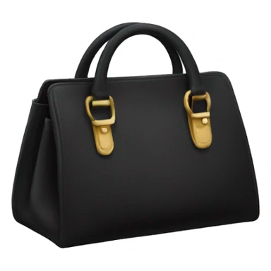 Black purse  sticker