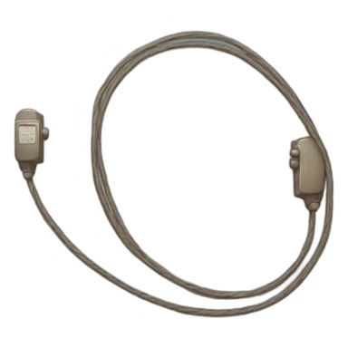 cute 1920s telephone cable sticker