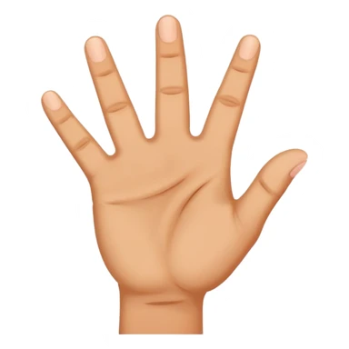 Italian hand sign sticker