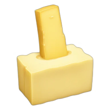 Stick of butter sticker