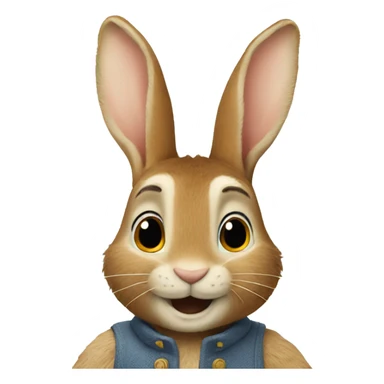 Peter rabbit sticker