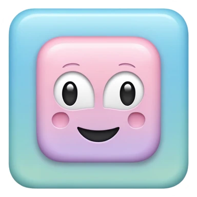 a square in which is good written in it also fill the background with pastel blue color sticker