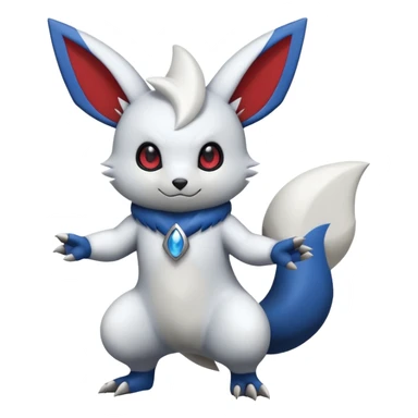 Zangoose-Minccino-Absol-Pachirisu-fusion sticker