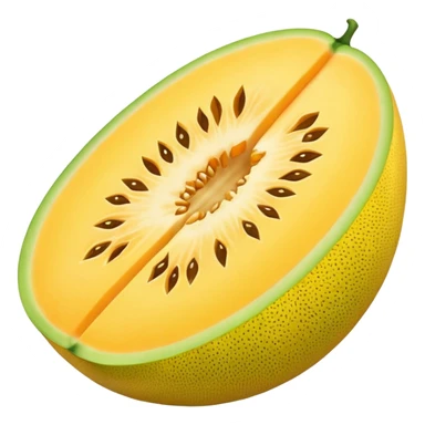 yellow melon sticker