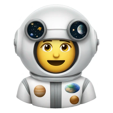 observatorio astronómico con dos cúpulas sticker