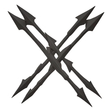 arrows pointing to a centre symbolising focus sticker