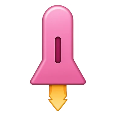 exclamation mark in color EA9197 sticker
