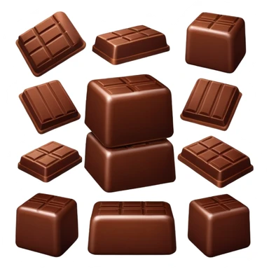 Fix chocolate full colors  sticker