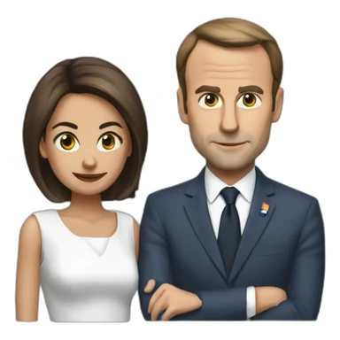 lena situation et macron sticker
