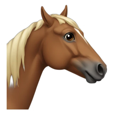 Horse head  sticker