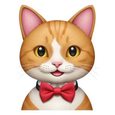 pisica care celebreaza si are cravata e fericita rau sticker