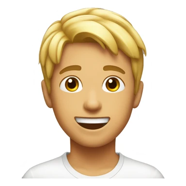 boys having fun indoors sticker