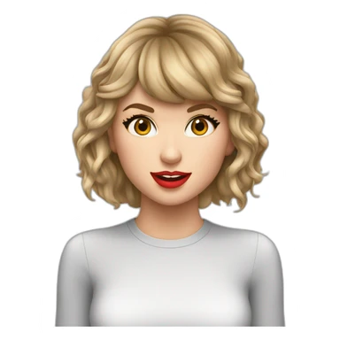 taylor-swift-bj-face sticker