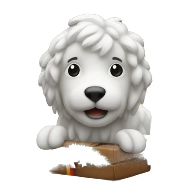 Christmas market like emoji sticker