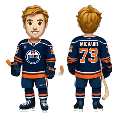 Connor mcdavid sticker