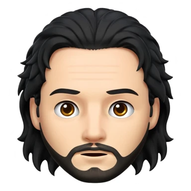Tu peux créer un emojis Jon snow sticker
