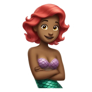 the little mermaid  sticker