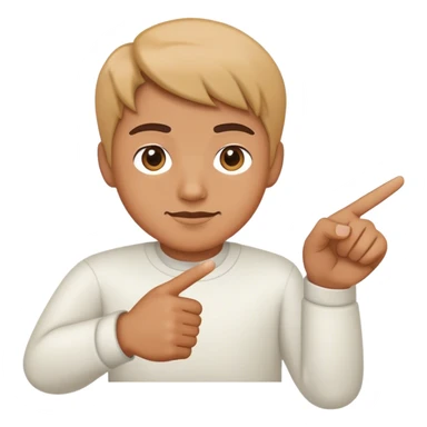 Need pointing up sticker