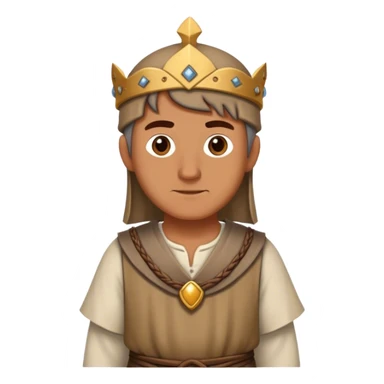 medieval villager sticker