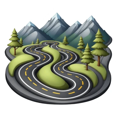 mach mir eine straße in denn bergen sticker