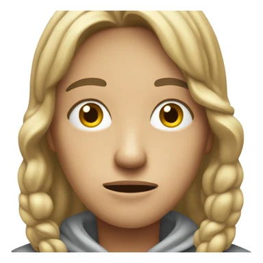 a person who is concerned about ai sticker