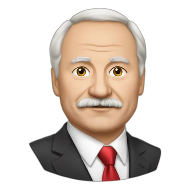 Lukashenka with erokez sticker