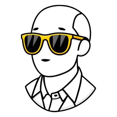 colorful summer sunglasses sticker