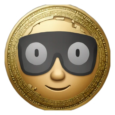 bitcoin crypto icon sticker