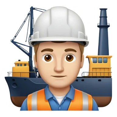 Shipyard worker sticker