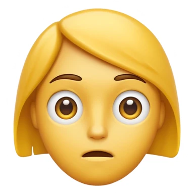 yellow head shrugging amicably sticker