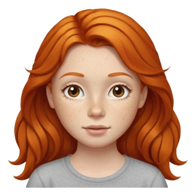 Ginger girl sticker