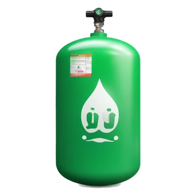 gas lpg 3kg green sticker
