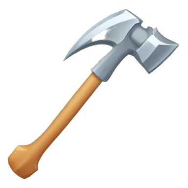 muscle arm digging diamond with pickaxe sticker