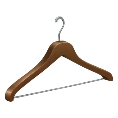 Coat hanger sticker