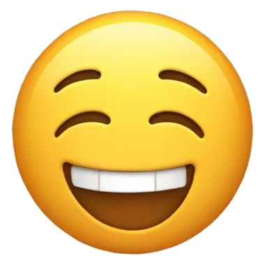 Laughing emoji without tears sticker