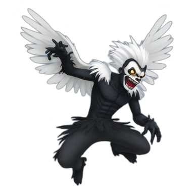 ryuk flying sticker