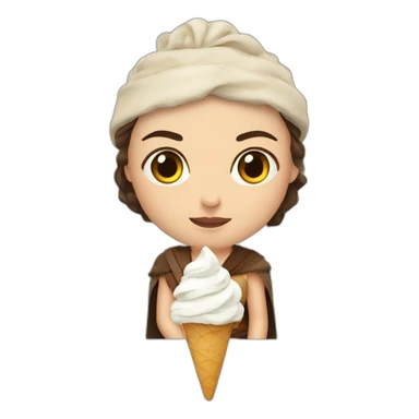 Rey helado sticker