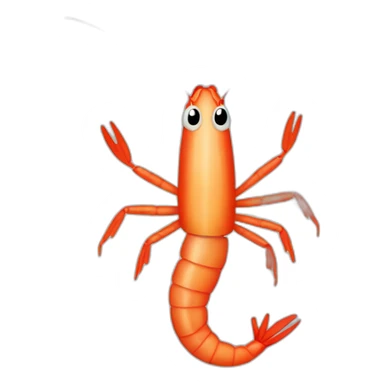Cooked Shrimp sticker