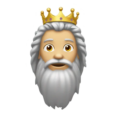 Singe avec couronne  sticker