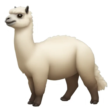 Komodo alpaca sticker