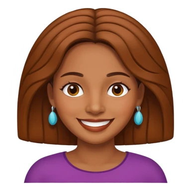 Chaparra, morenita colocha sticker